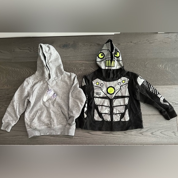 5 Sweaters/hoodies (H&M, Uniqlo, Old Navy) Kids Boys Size 4-6 - Picture 10 of 12